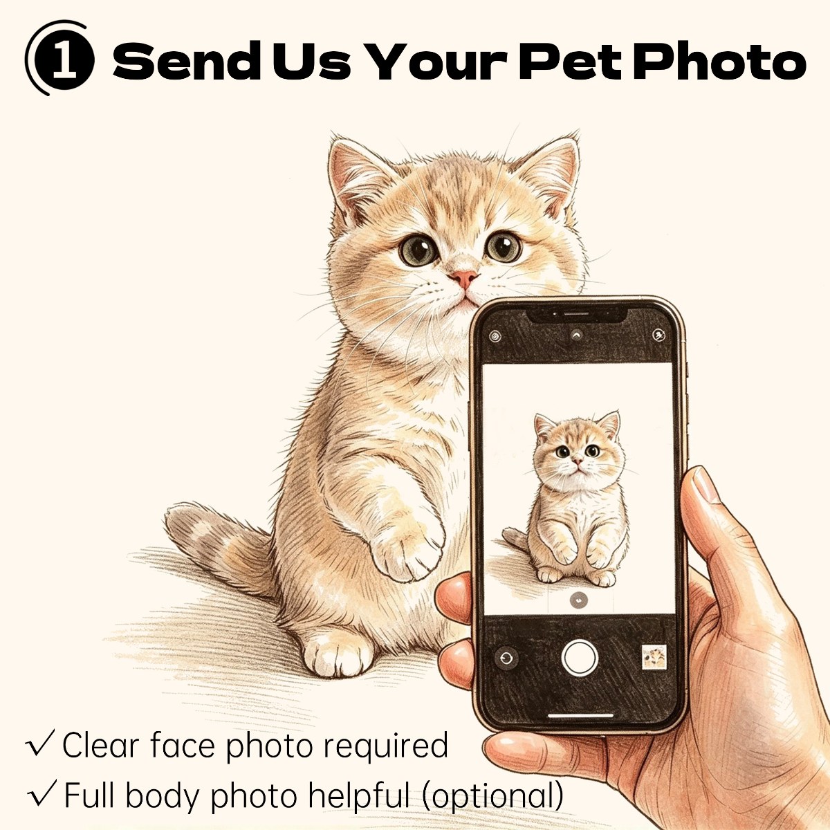 Belly-Up Pose | Custom Pet Moving Tail Clock